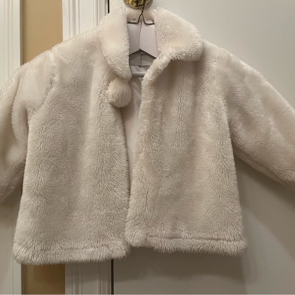 Dressy faux fur jacket
